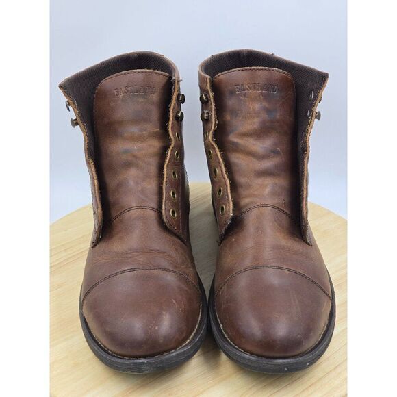 Eastland Porter 1955 Tan Brown Leather Casual Comfort Boots Mens Size 12D main image 7